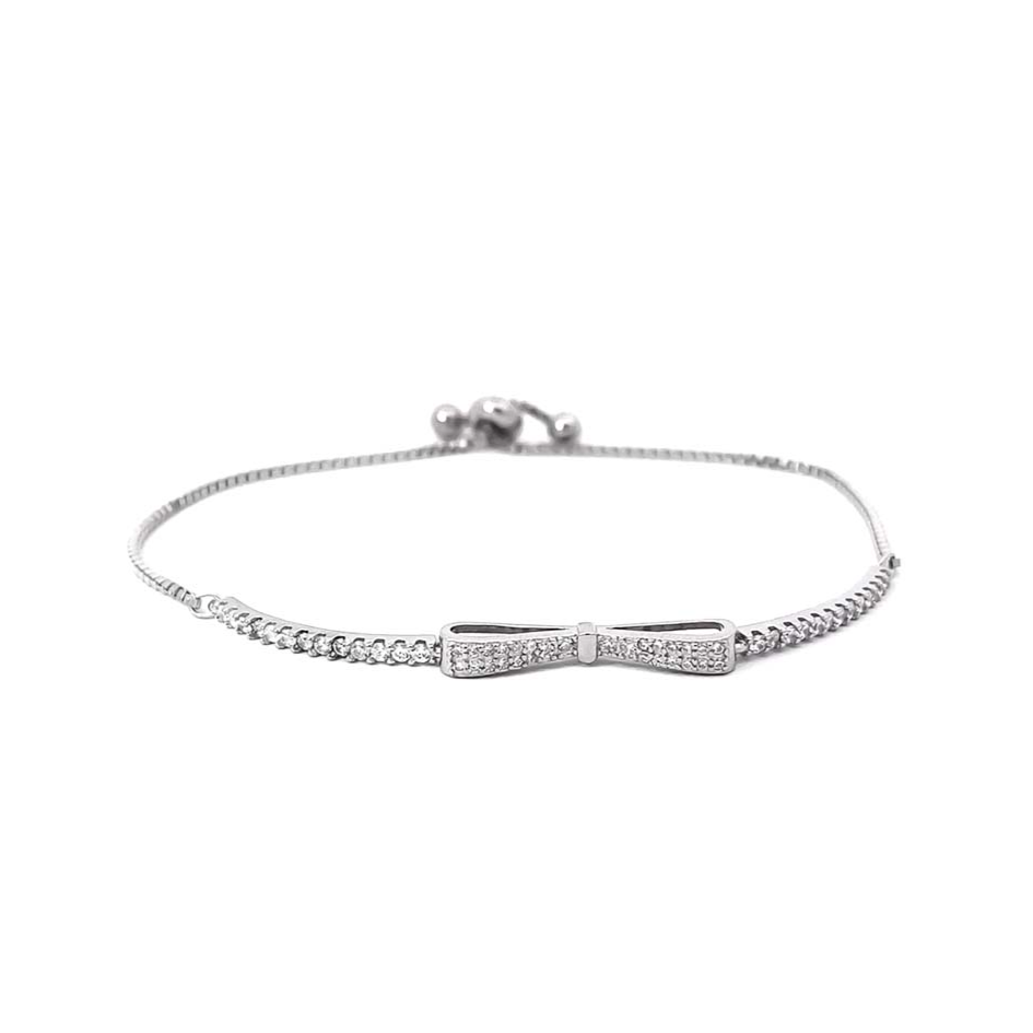 Radiant Elegance Silver Bracelet