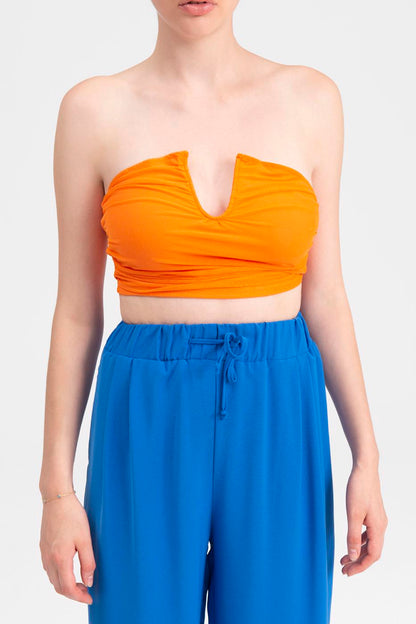 Orange Macaroon Bustier