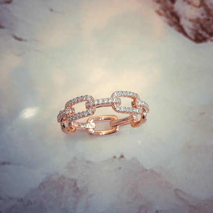 Rose Glow Elegance Ring