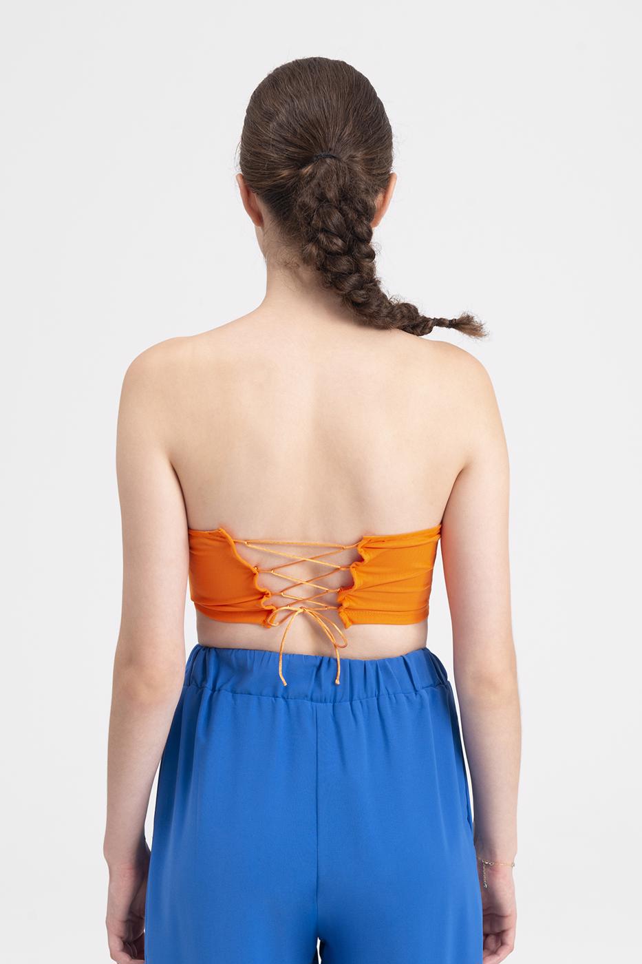 Orange Macaroon Bustier