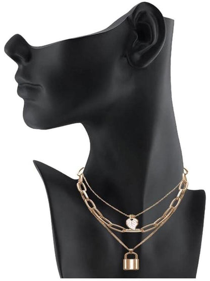 Gold Plated Stylish Necklace