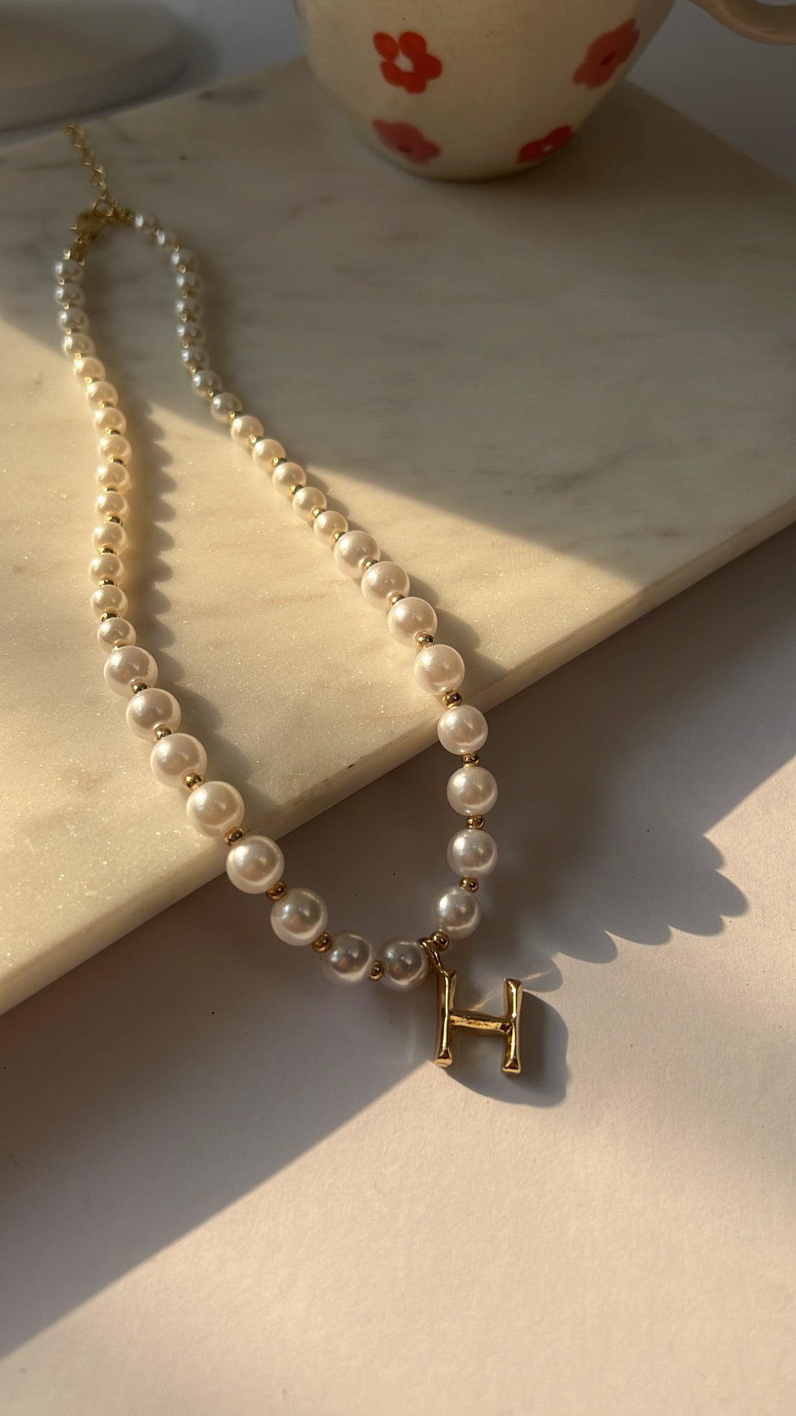 Haven pearl neckpiece