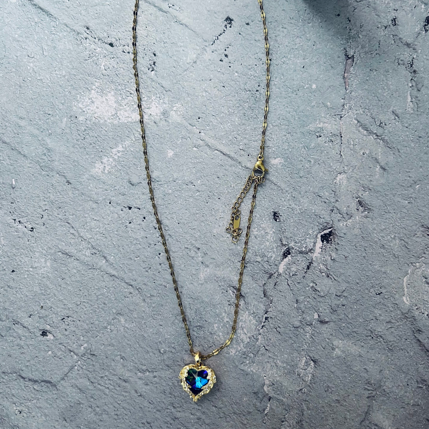 Sapphire Glow Necklace