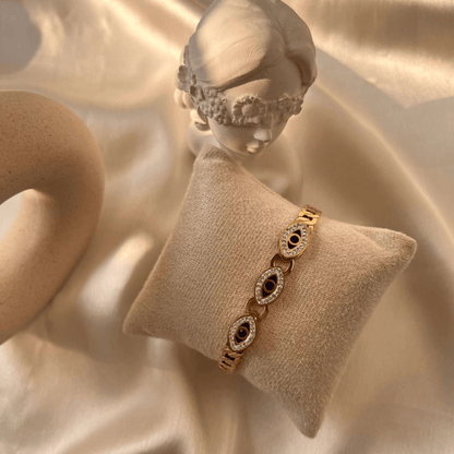 Bisou evil eye bangle