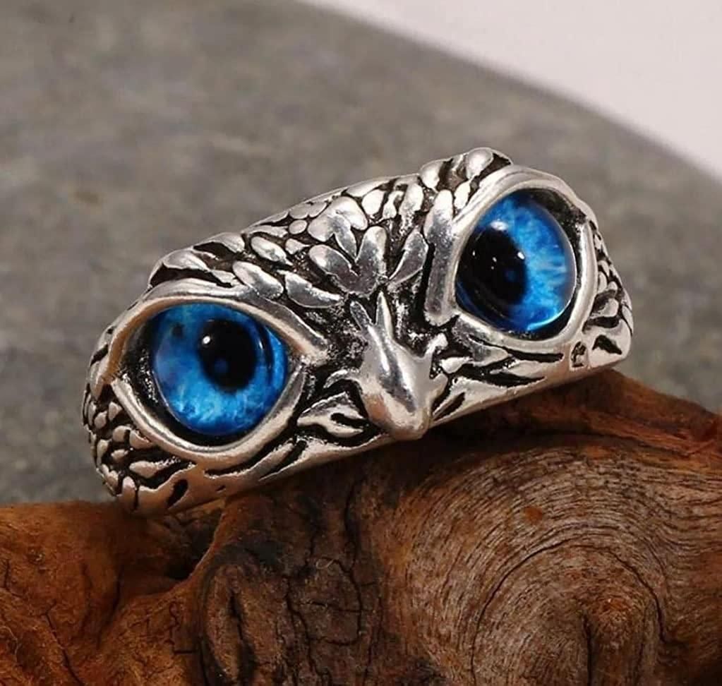 Enchanting Silver Adorned Owl Elegance